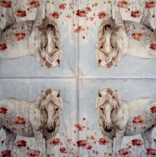 051 Horses - 3-ply - Ambiente